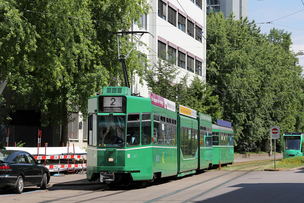 Basel, Schindler/Siemens Be 4/6 S — 681