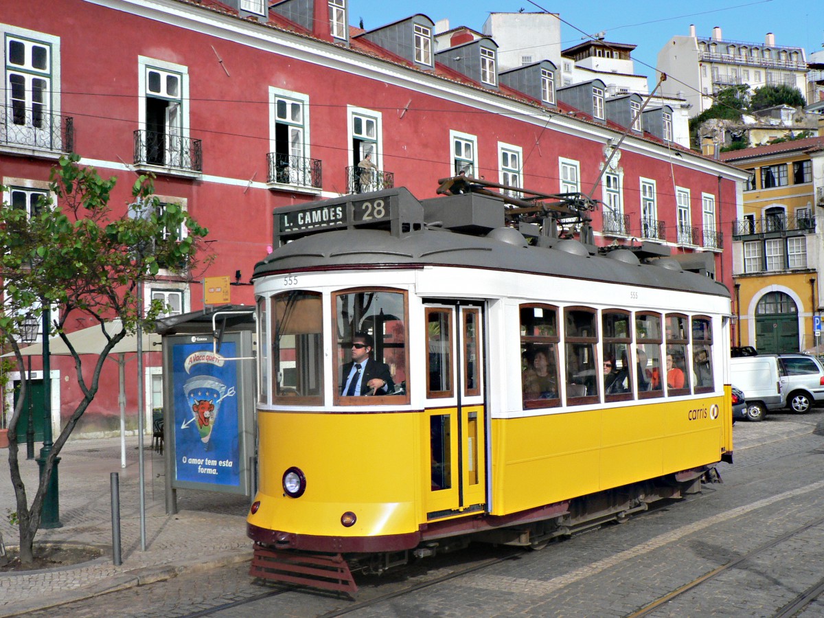 Лиссабон, Carris 2-axle motorcar (Remodelado) № 555