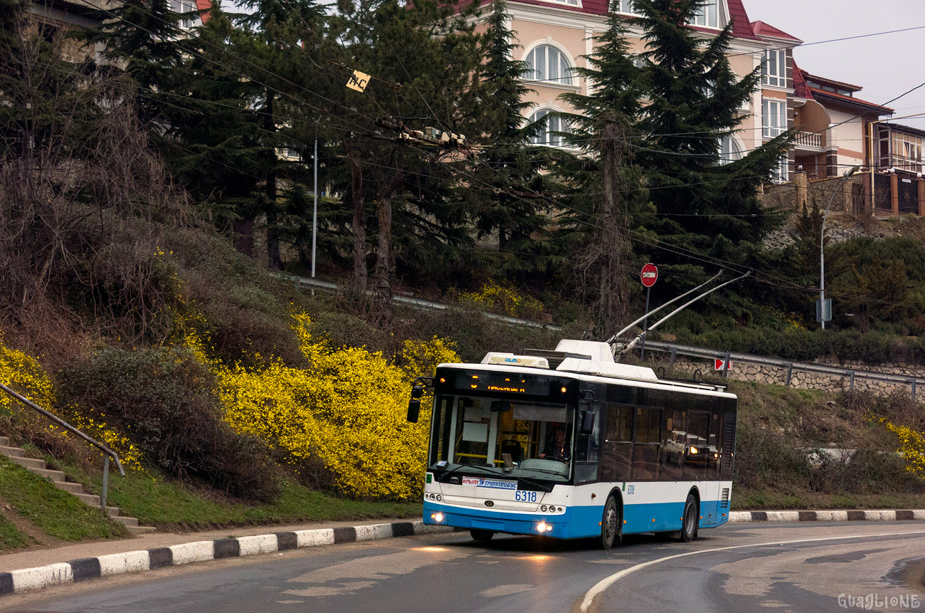 Crimean trolleybus, Bogdan T60111 # 6318