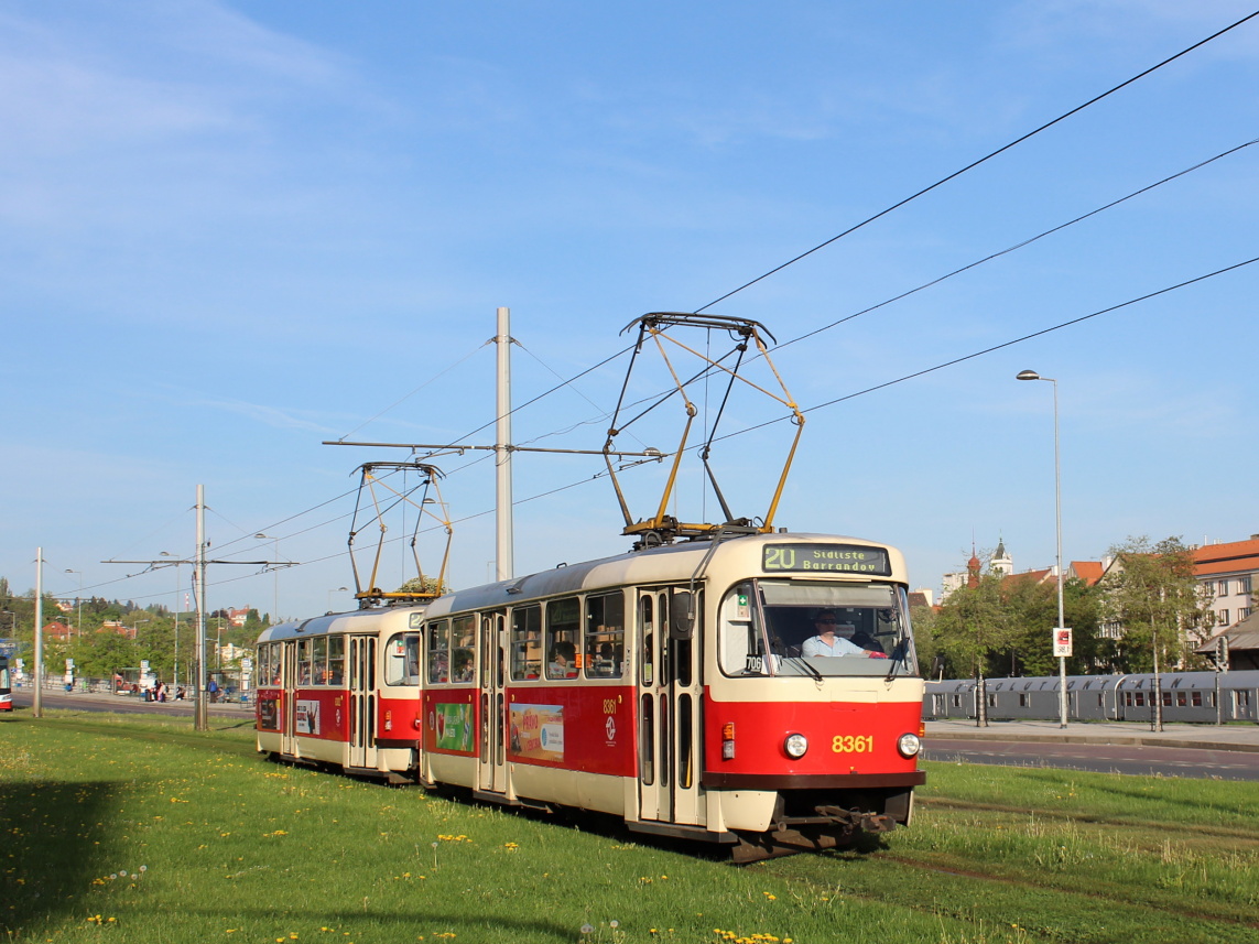 Прага, Tatra T3R.P № 8361