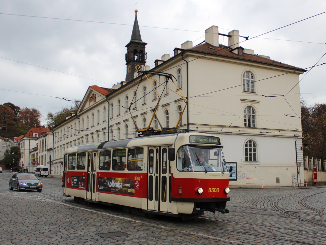 Prága, Tatra T3R.P — 8508