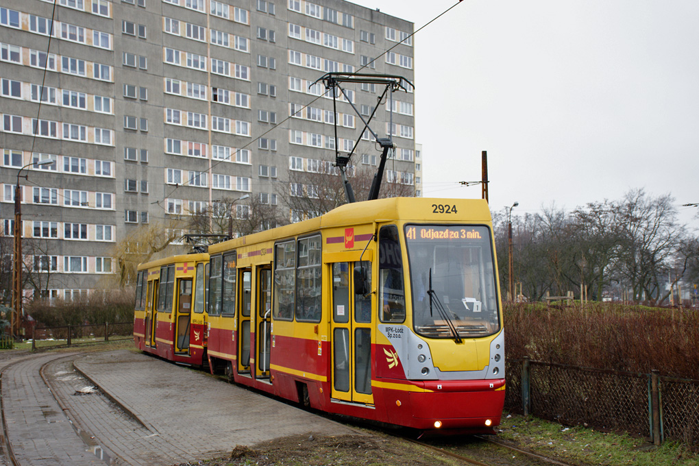 Łódź, Konstal 805NaND № 2924