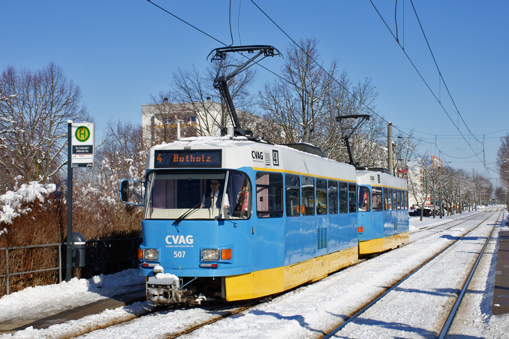 Chemnitz, Tatra T3DM № 507