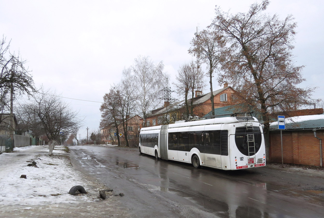 Ровно, БКМ 43303А № 182; Ровно — Троллейбусные маршруты с использованием автономного хода