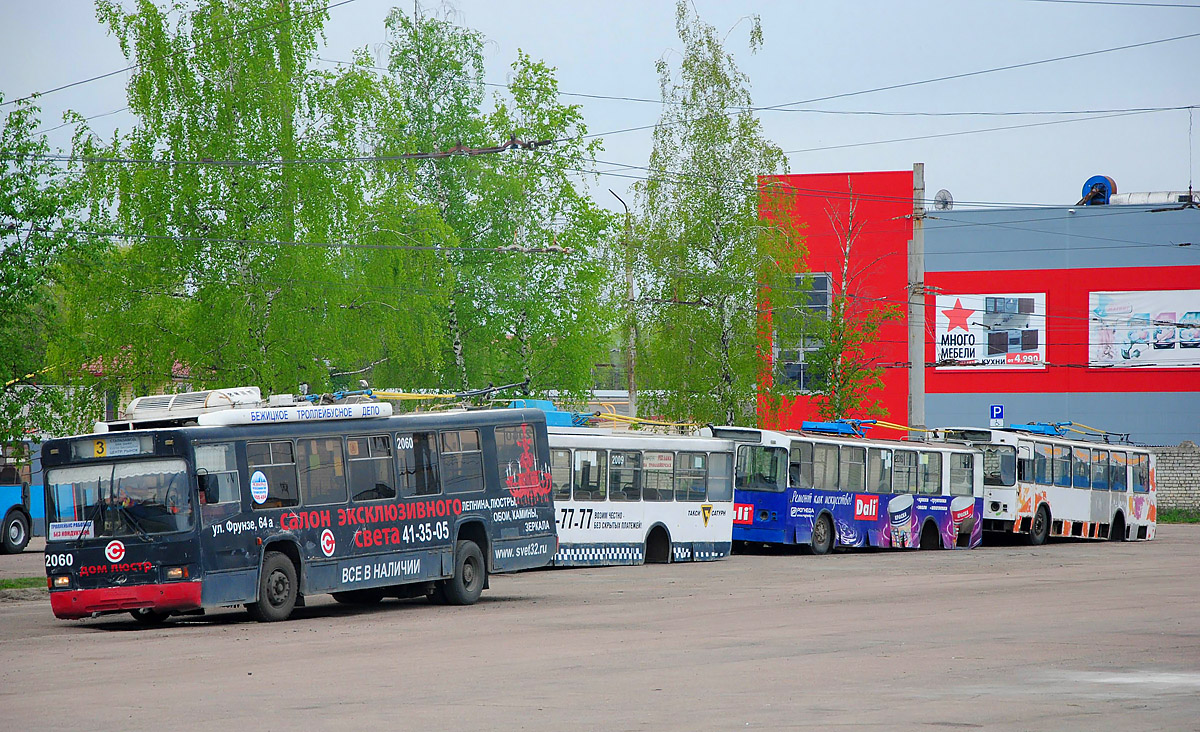 Брянск, БТЗ-52761Р № 2060; Брянск — Бежицкое троллейбусное депо (№ 2)