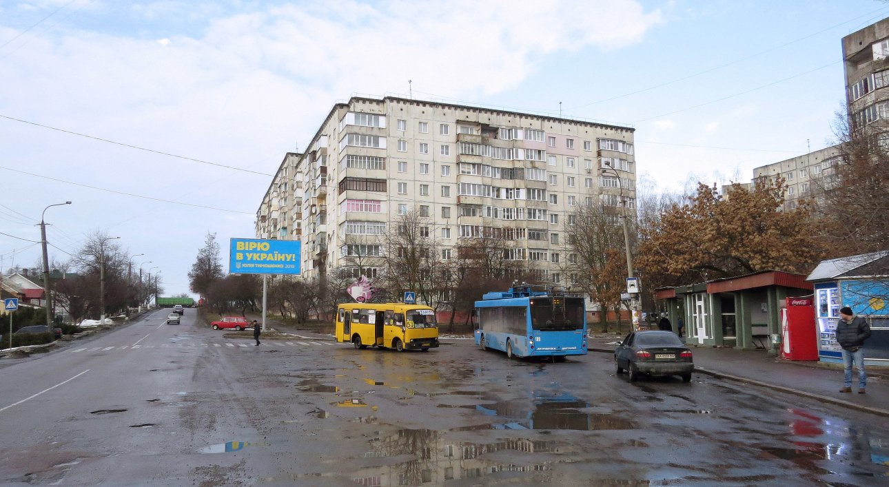 Rivne — Trolleybus Lines with Use of Auxiliary Power