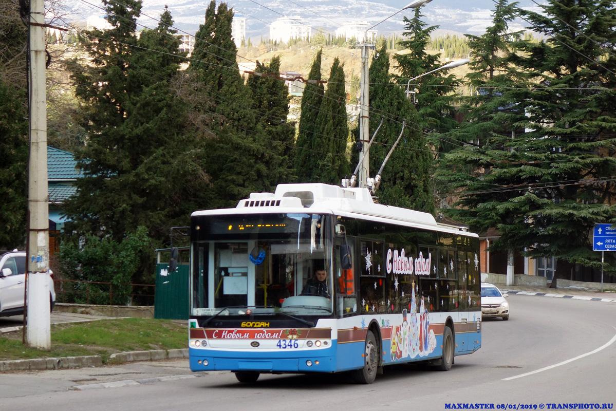 Кримський тролейбус, Богдан Т70110 № 4346