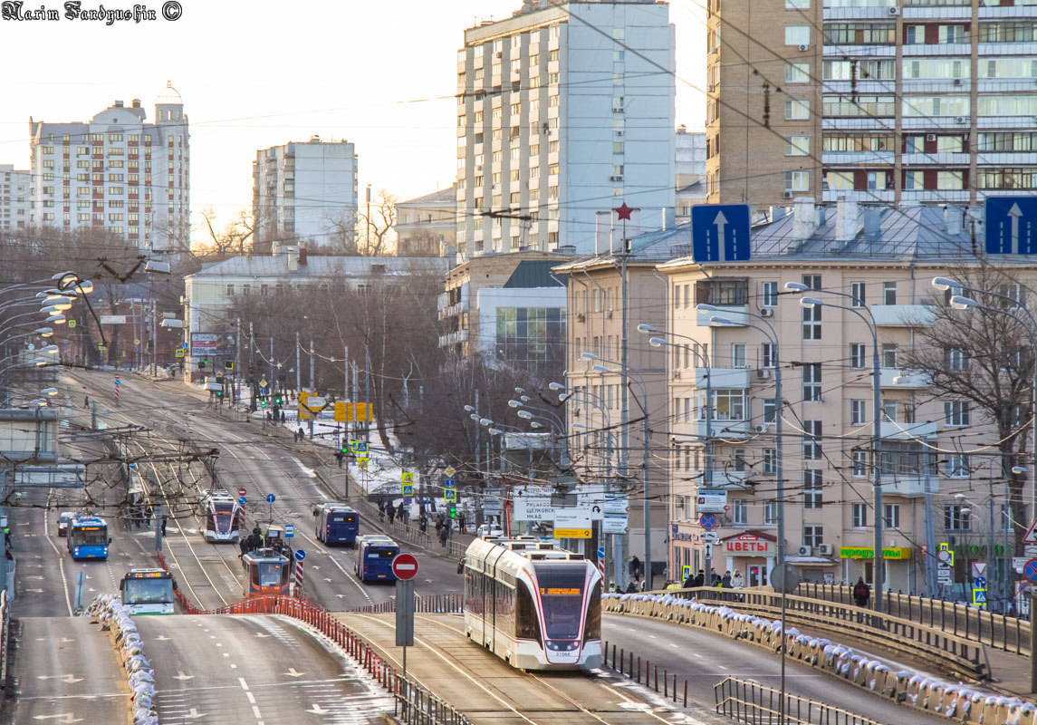 Moskva — Tram lines: Eastern Administrative District; Moskva — Trolleybus lines: Eastern Administrative District