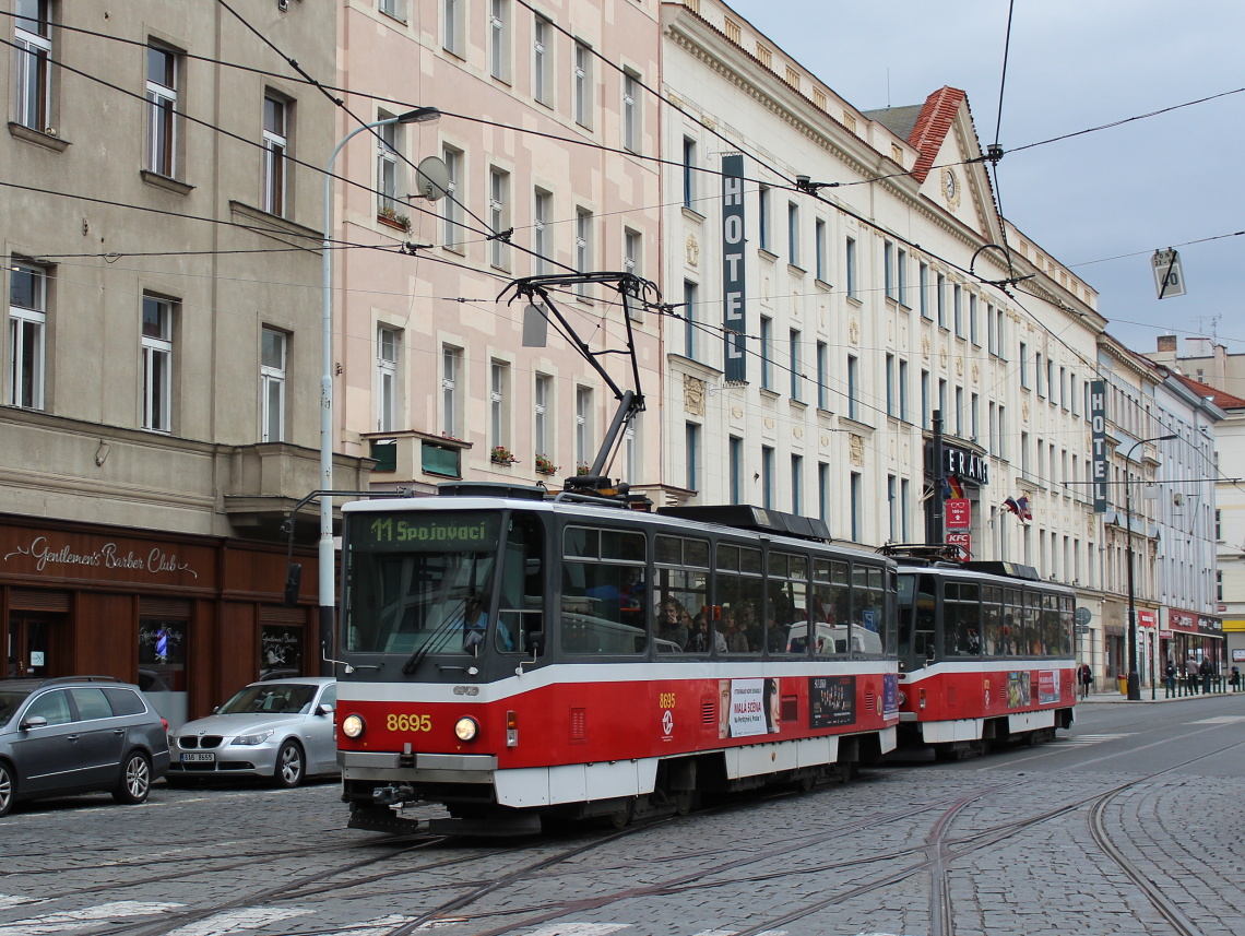 Prague, Tatra T6A5 № 8695