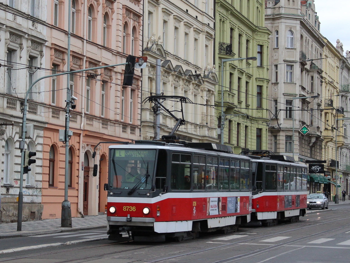 Praha, Tatra T6A5 nr. 8736