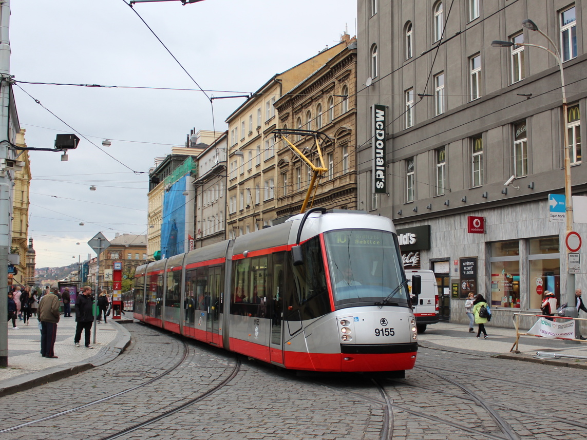 Prague, Škoda 14T Elektra № 9155