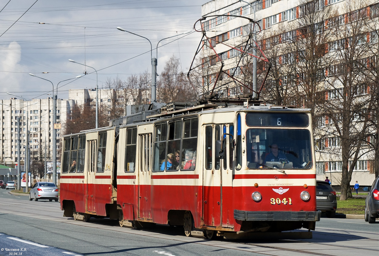 Санкт-Петербург, ЛВС-86К № 3041