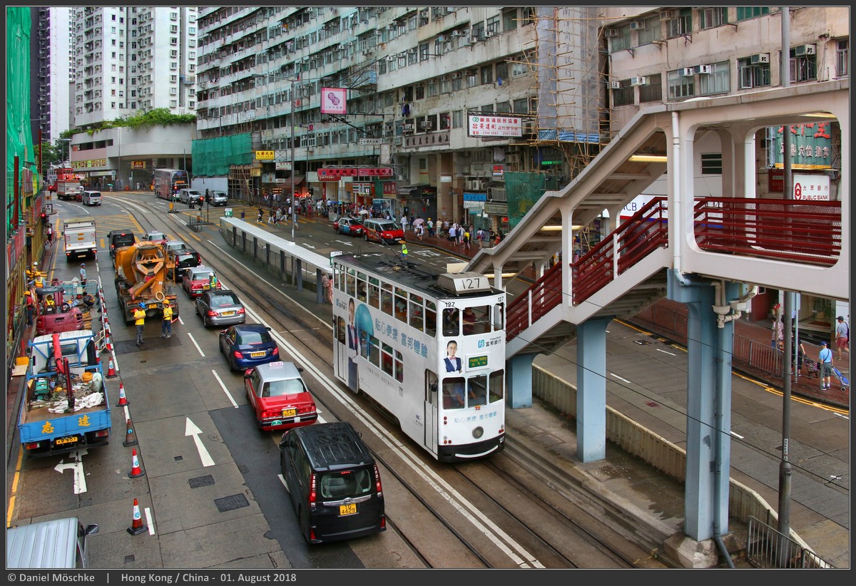 Hong Kong, Hong Kong Tramways VI nr. 127