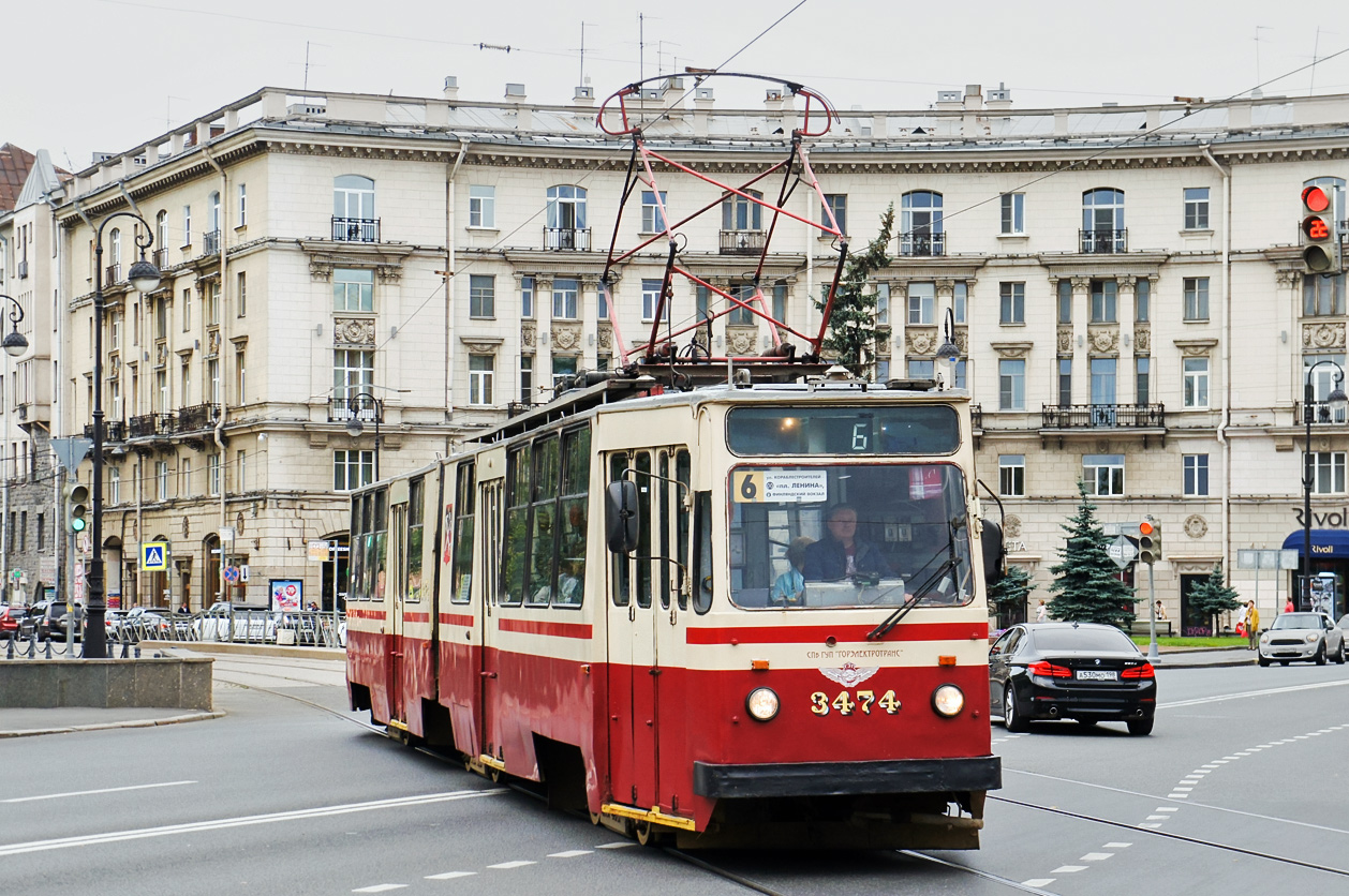 Санкт-Петербург, ЛВС-86К № 3474