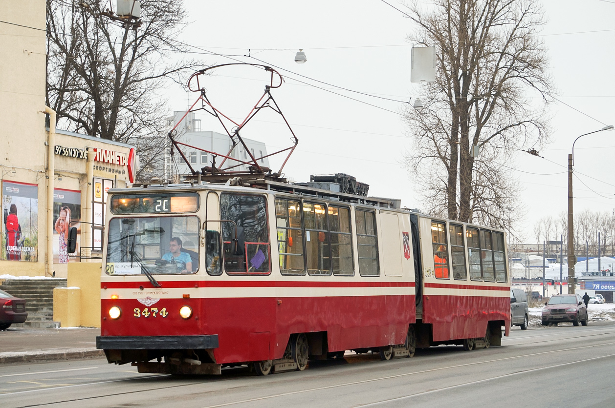 Санкт-Петербург, ЛВС-86К № 3474