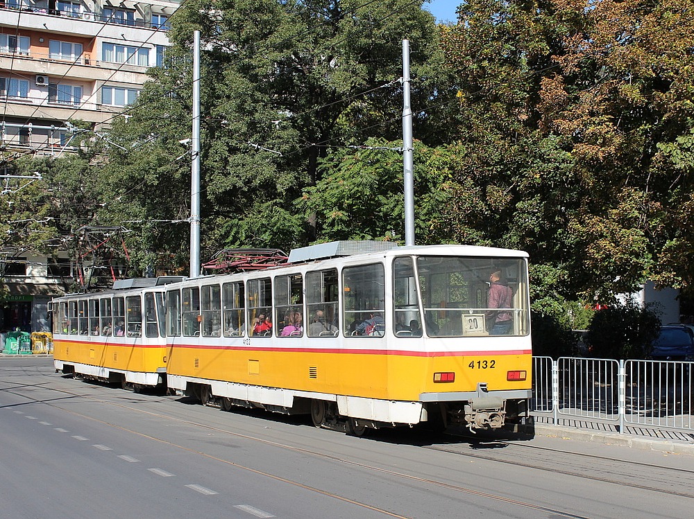 Sofia, Tatra T6B5B N°. 4132