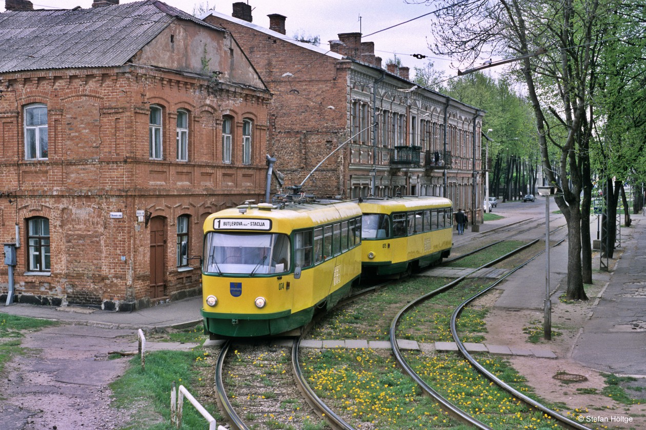 陶格夫匹爾斯, Tatra T3DC1 # 074; 陶格夫匹爾斯, Tatra T3DC2 # 075