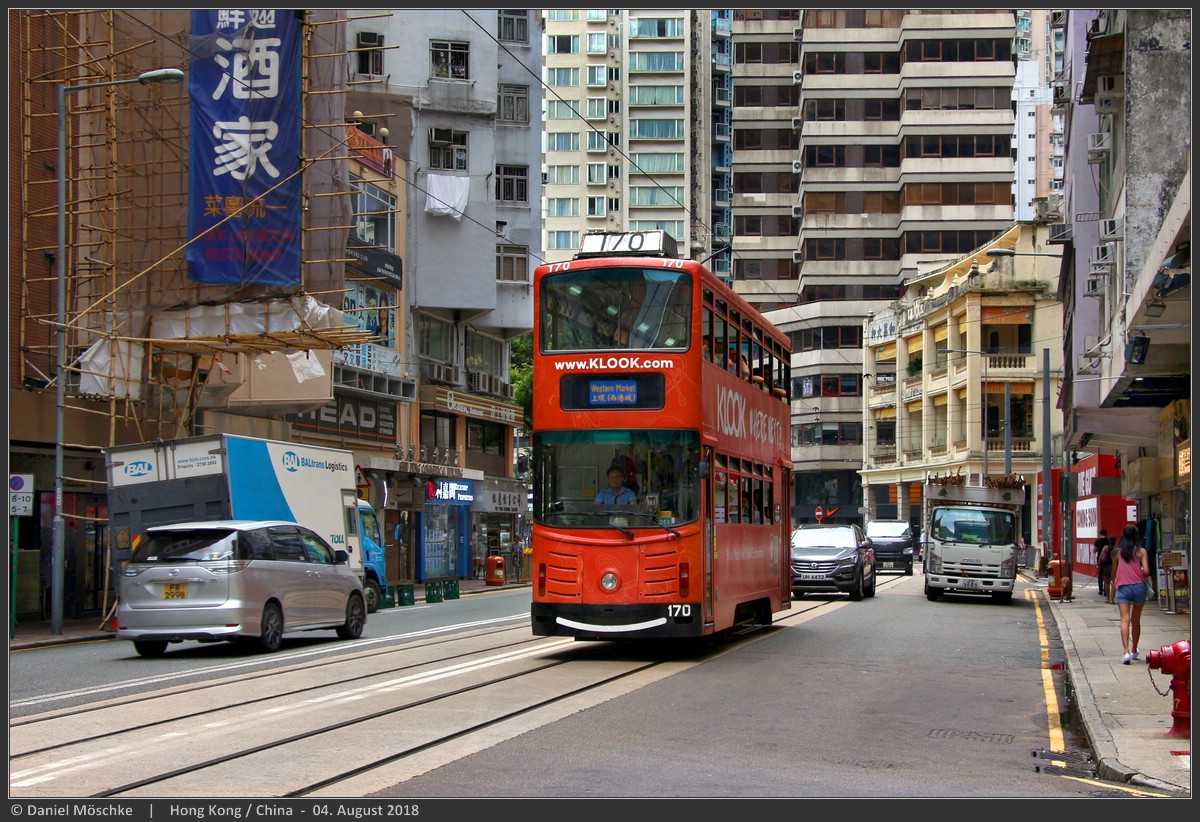 Гонконг, Hong Kong Tramways Millennium № 170