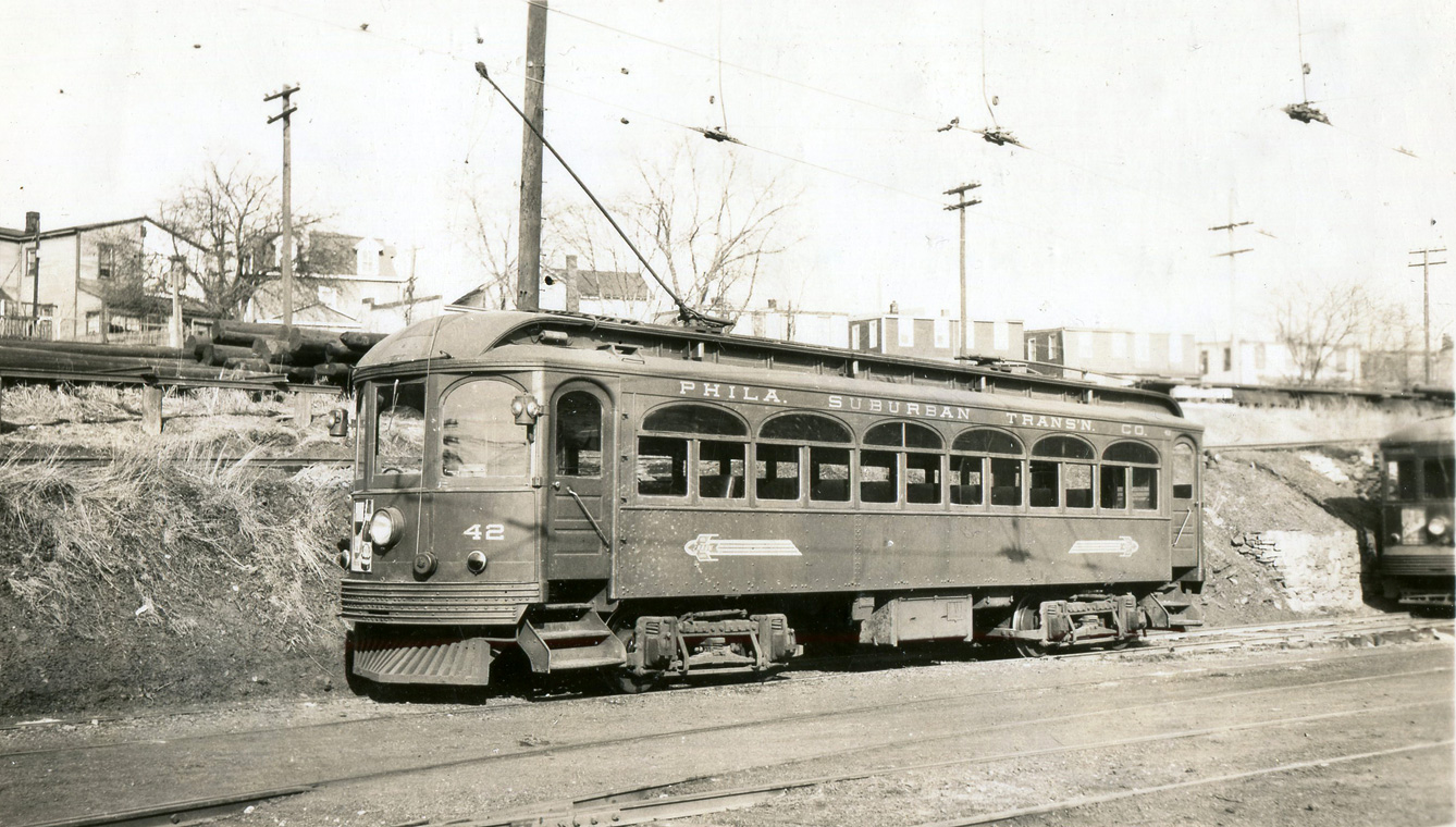 Philadelphia, Jewett interurban motor car № 42