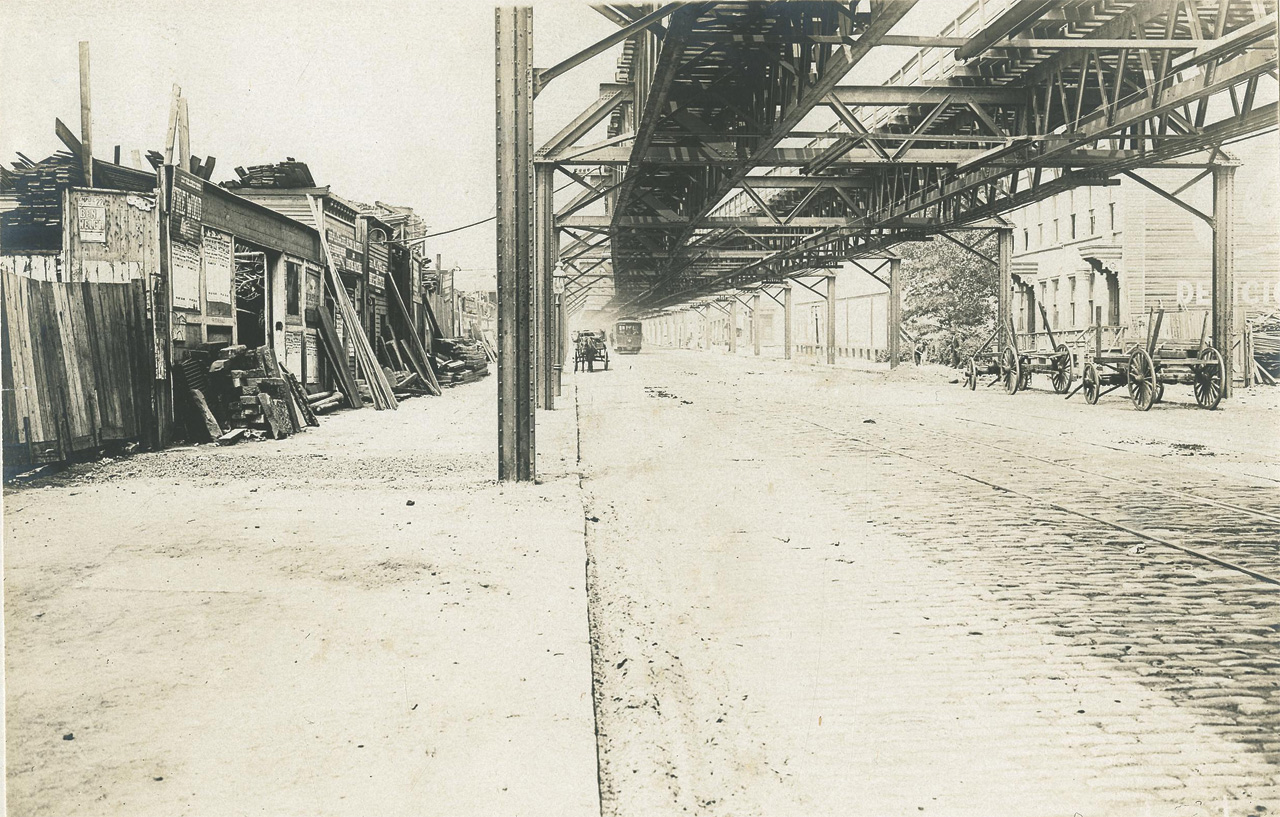 Нью-Йорк — Brooklyn Rapid Transit Co.; Нью-Йорк — Исторические фотографии — метрополитен