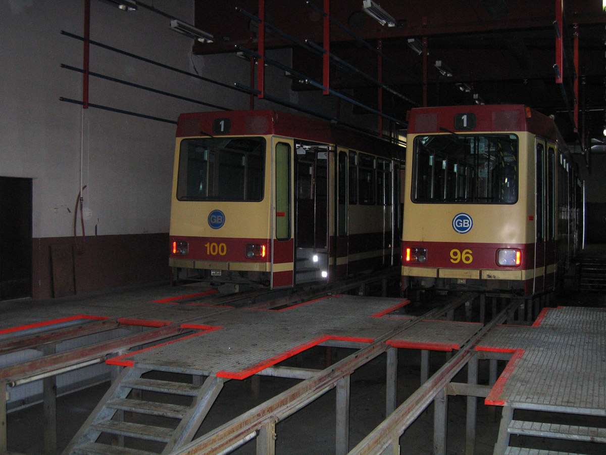 Trondheimas, LHB GT6 Typ Braunschweig nr. 100; Trondheimas, LHB GT6 Typ Braunschweig nr. 96