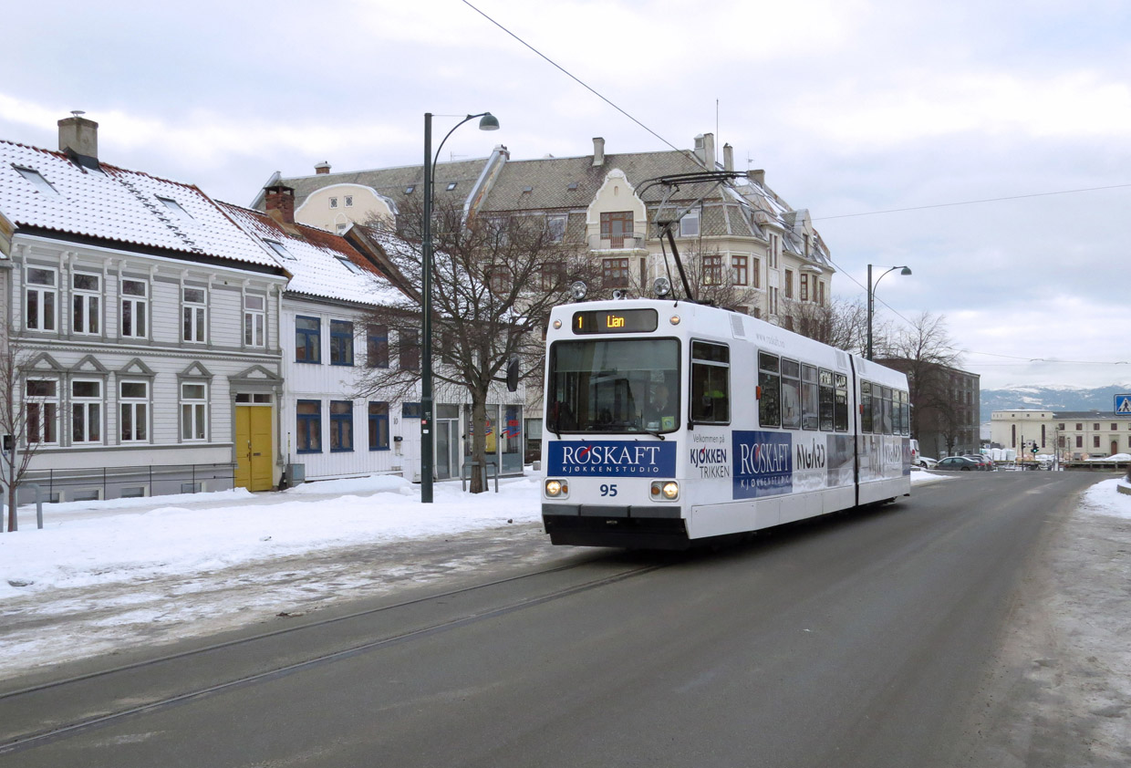 Trondheim, LHB GT6 Typ Braunschweig # 95