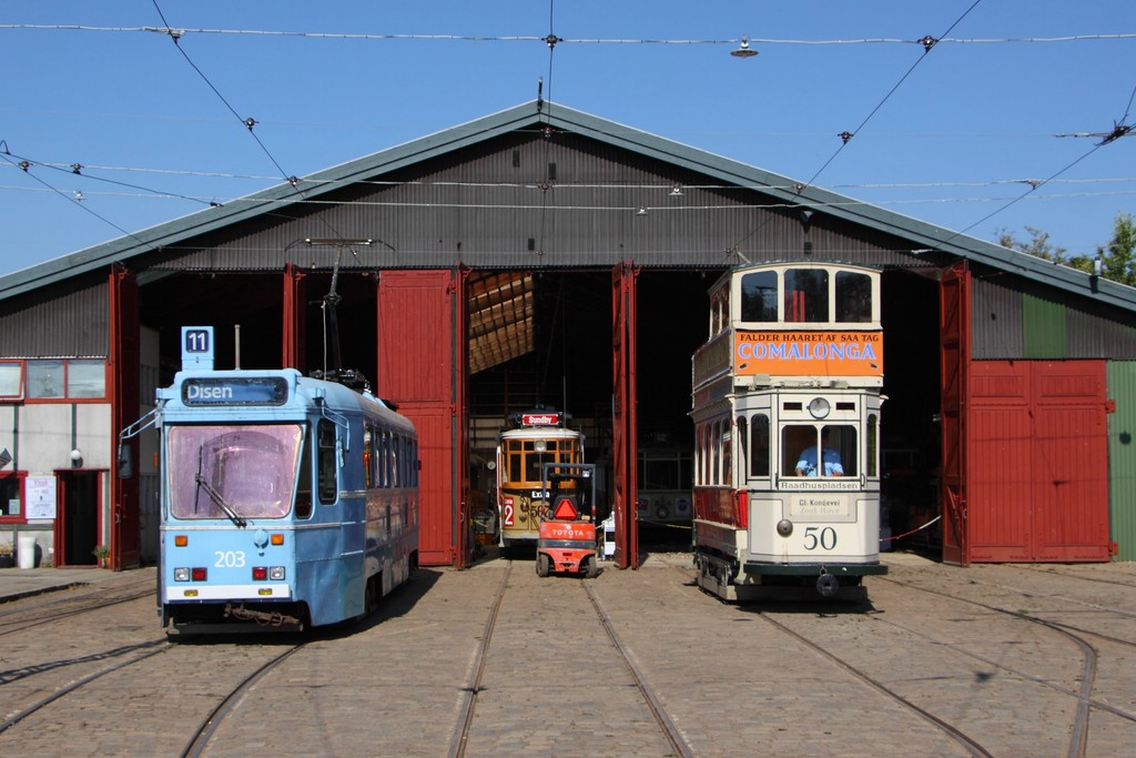 Скйолденсхолм, Høka SM83 № 203; Скйолденсхолм, Двухосный моторный вагон № 50