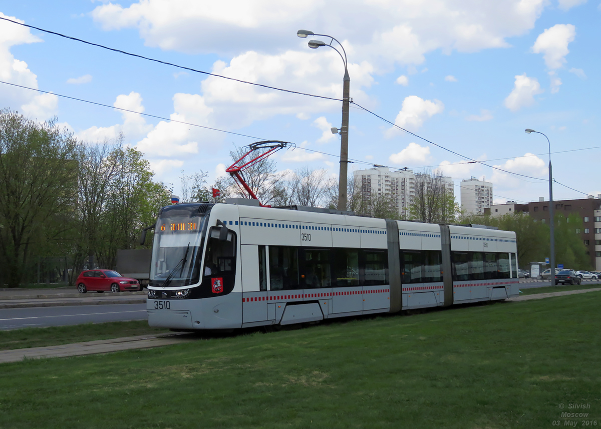 Moskau, 71-414 (Pesa Fokstrot) Nr. 3510