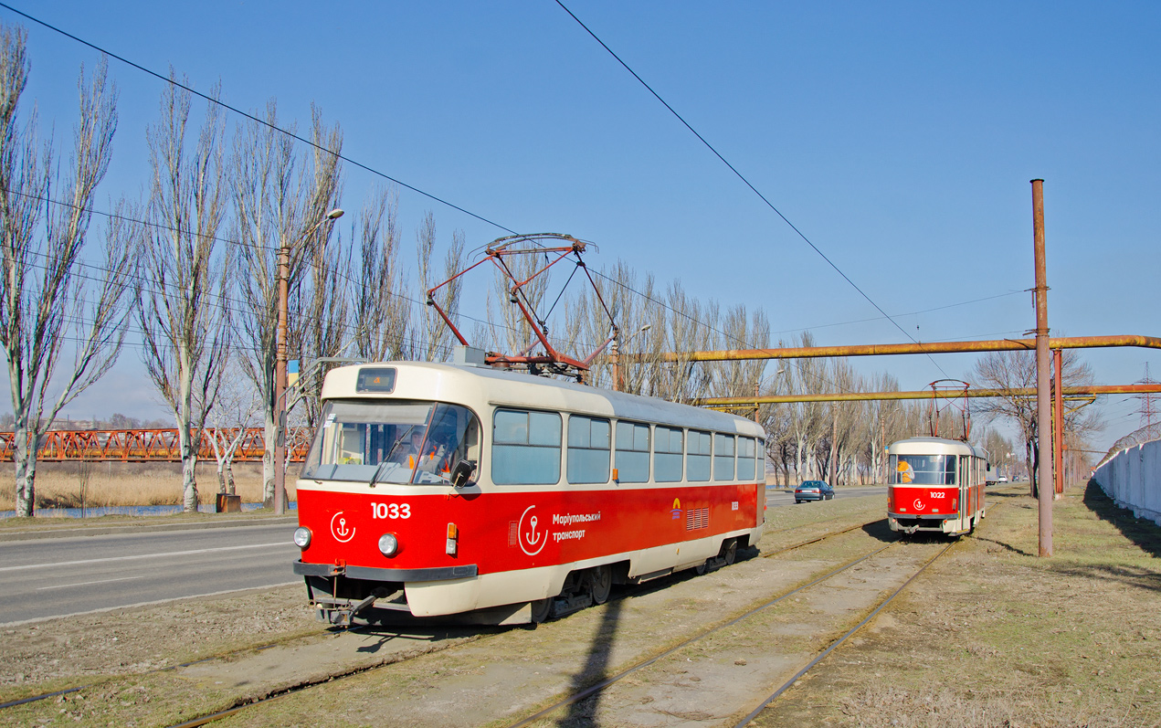 Mariupol, Tatra T3SUCS nr. 1033