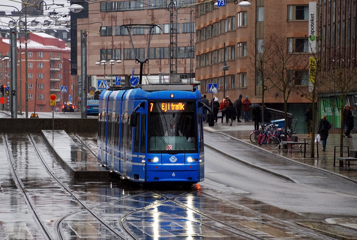Stockholm, Bombardier Flexity Classic № 6