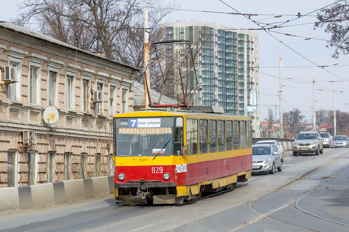 Ростов-на-Дону, Tatra T6B5SU № 829