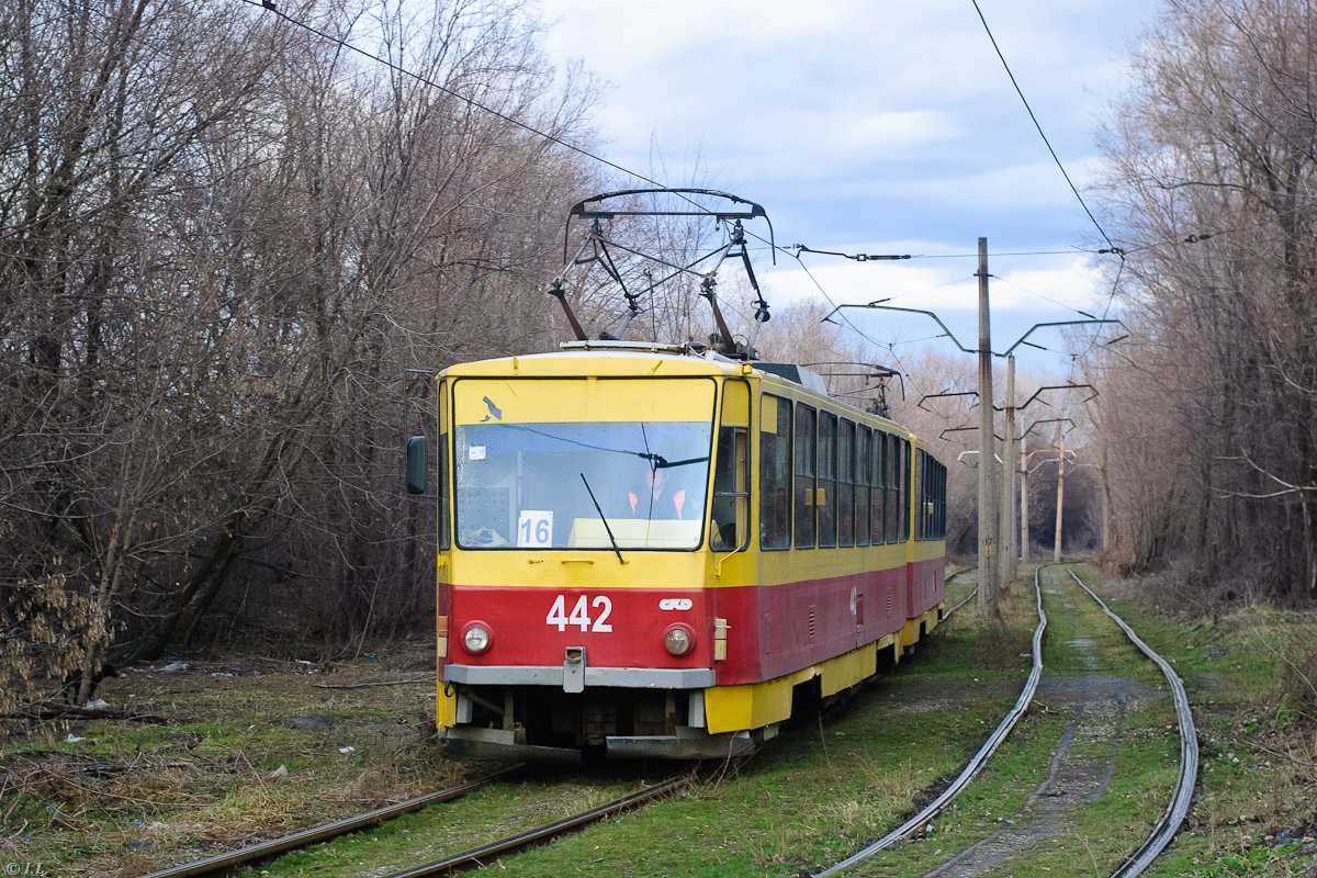 Zaporizhzhia, Tatra T6B5SU № 442