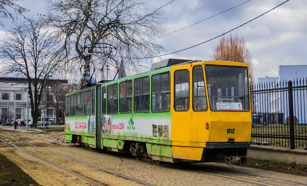 Lviv, Tatra KT4SU № 1012