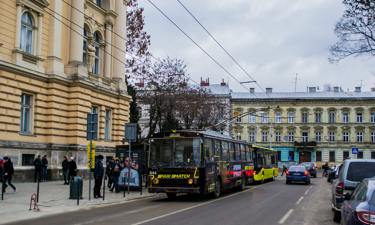 Lviv, Škoda 14Tr89/6 # 544