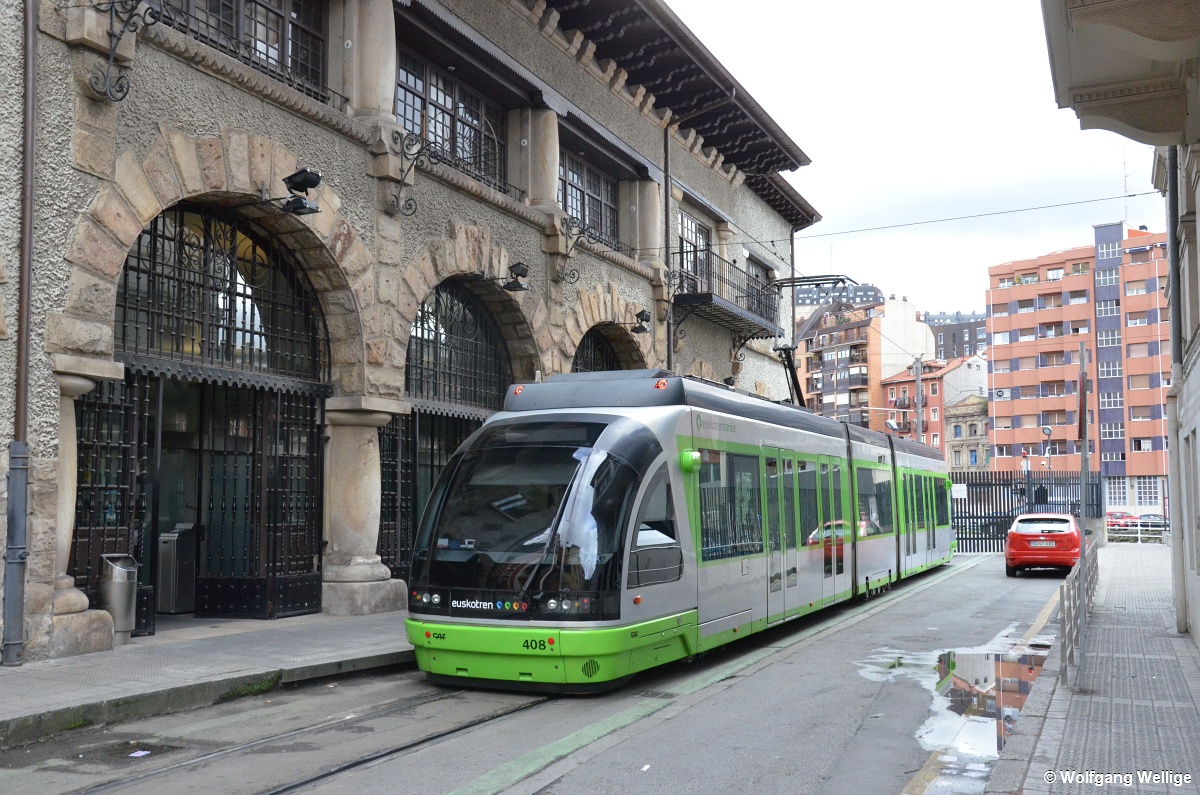 Bilbao, CAF Urbos 1 № 408