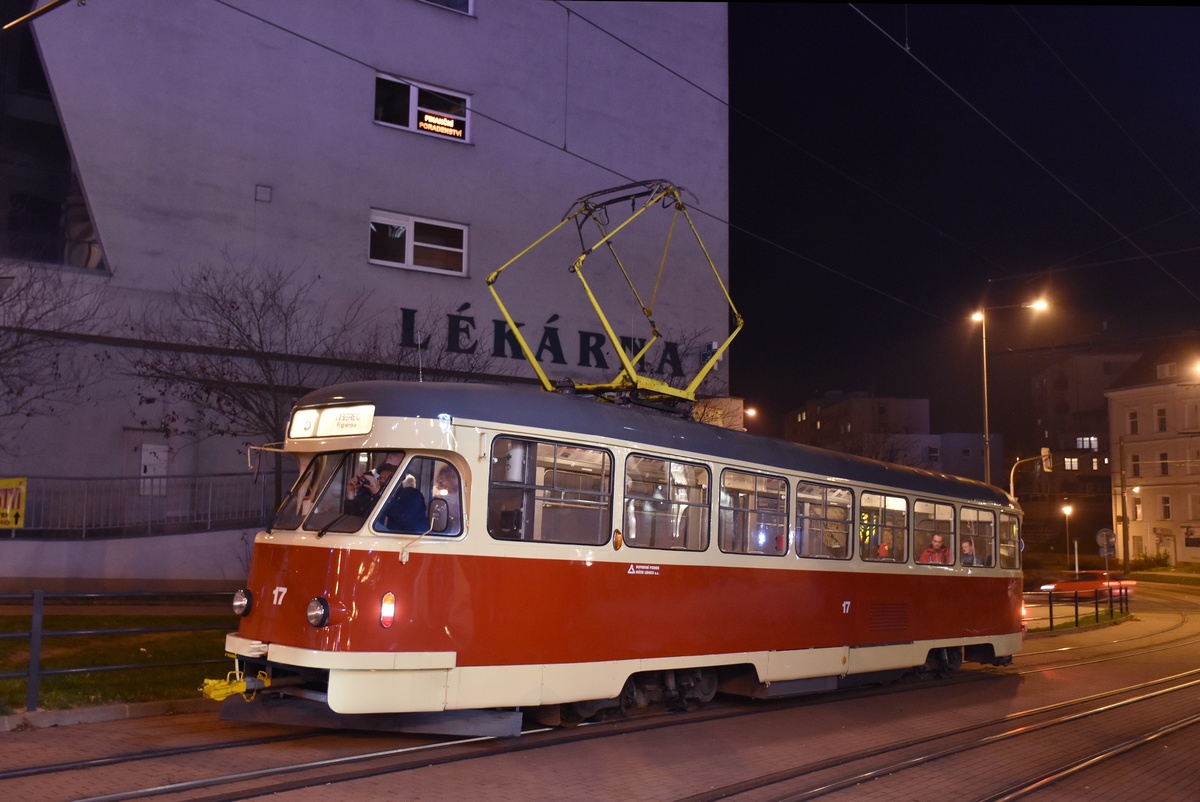 Либерец - Яблонец-над-Нисой, Tatra T2R № 17; Либерец - Яблонец-над-Нисой — Прощание с вагонами Tatra T2R