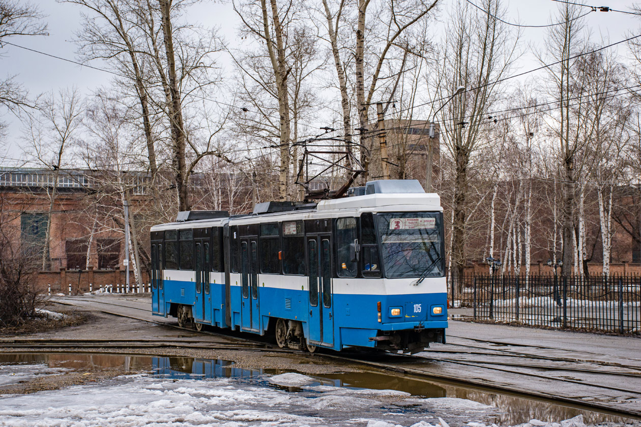 Усть-Каменогорск, Tatra KT4DtM № 105