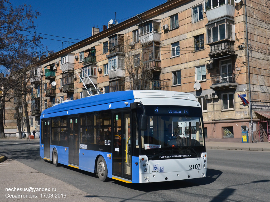 Sewastopol, Trolza-5265.02 “Megapolis” Nr 2107