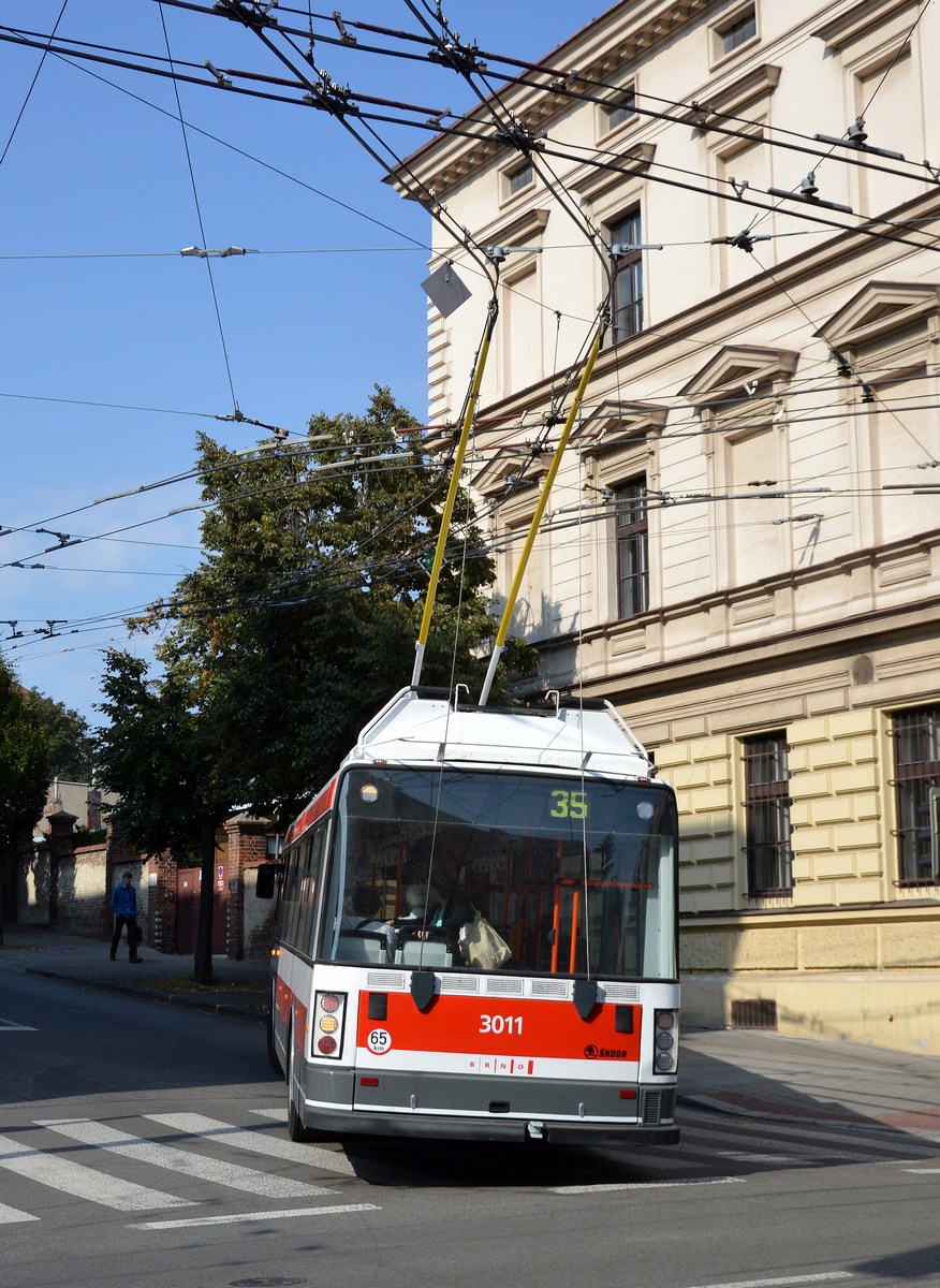 Брно, Škoda 21Tr № 3011