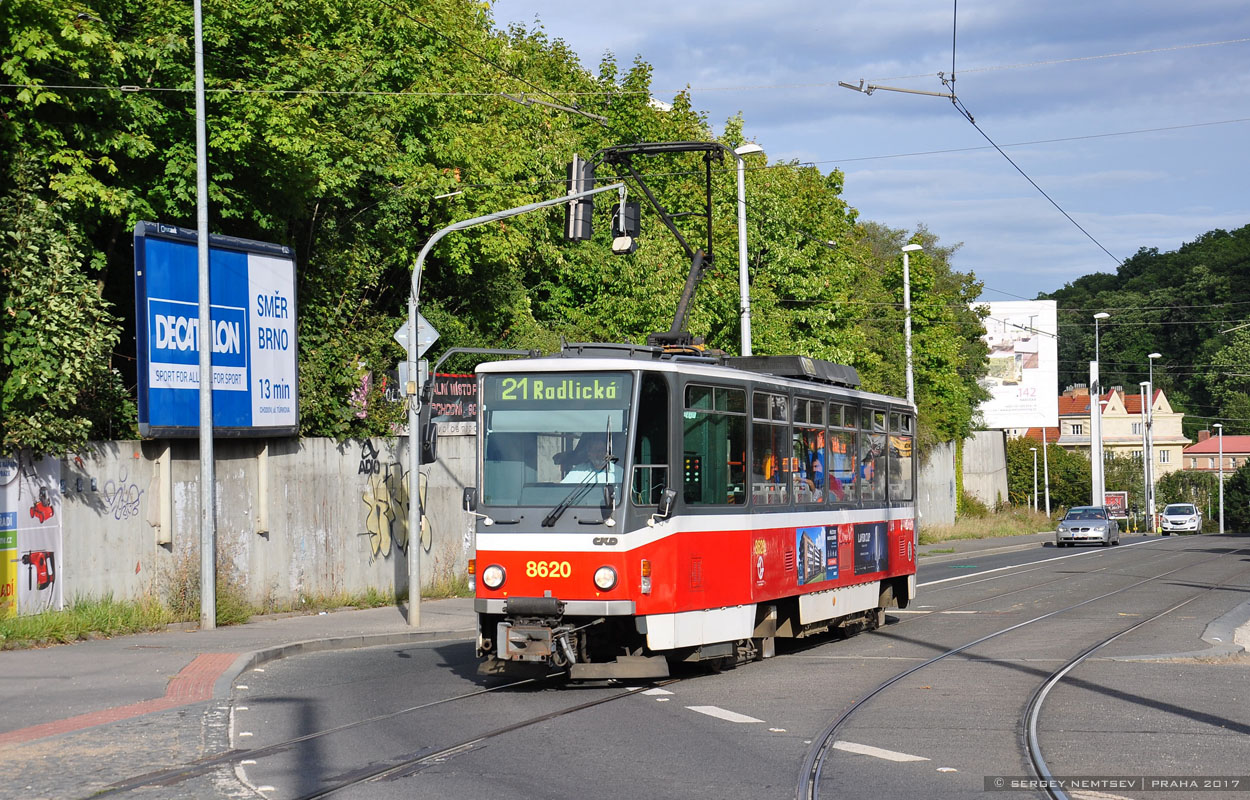 Praha, Tatra T6A5 № 8620