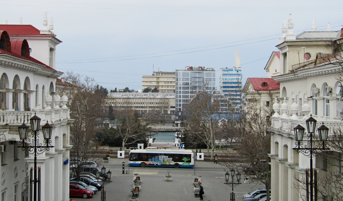 Sevastopol — Trolleybus lines and rings