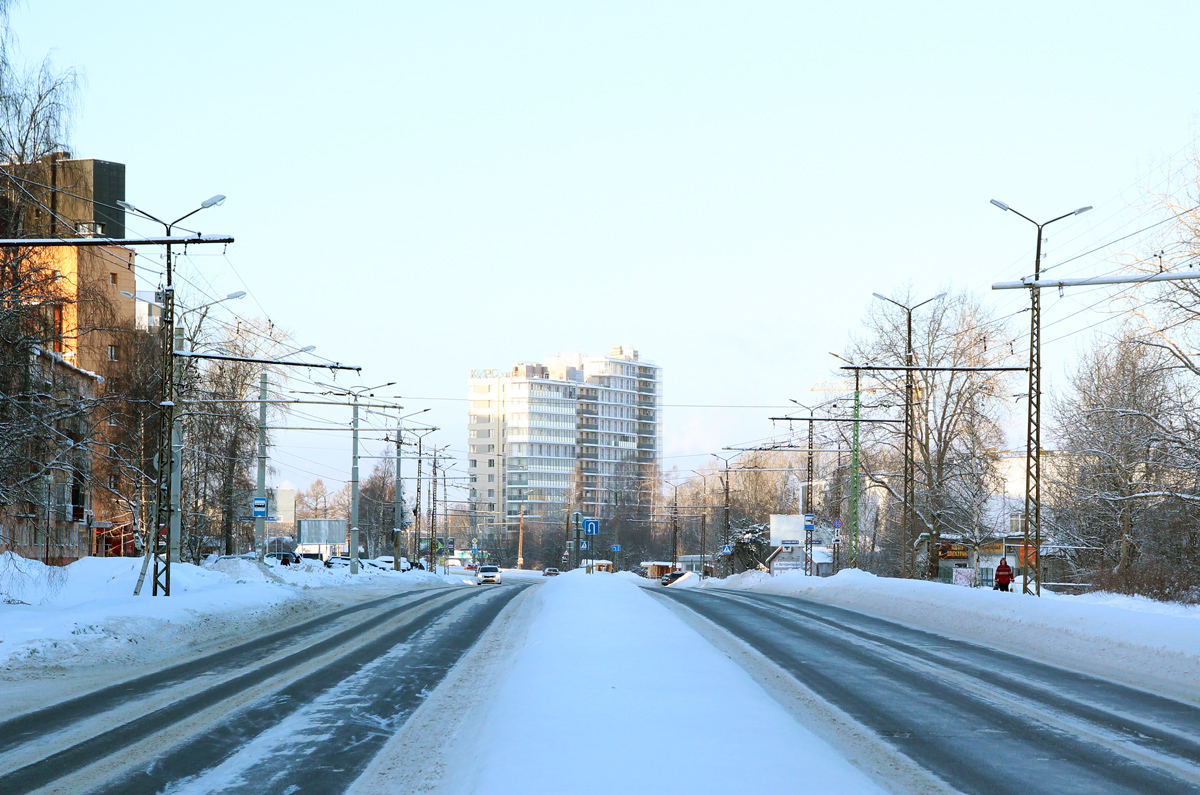 Petroskoi — Trolleybus Lines and Infrastructure