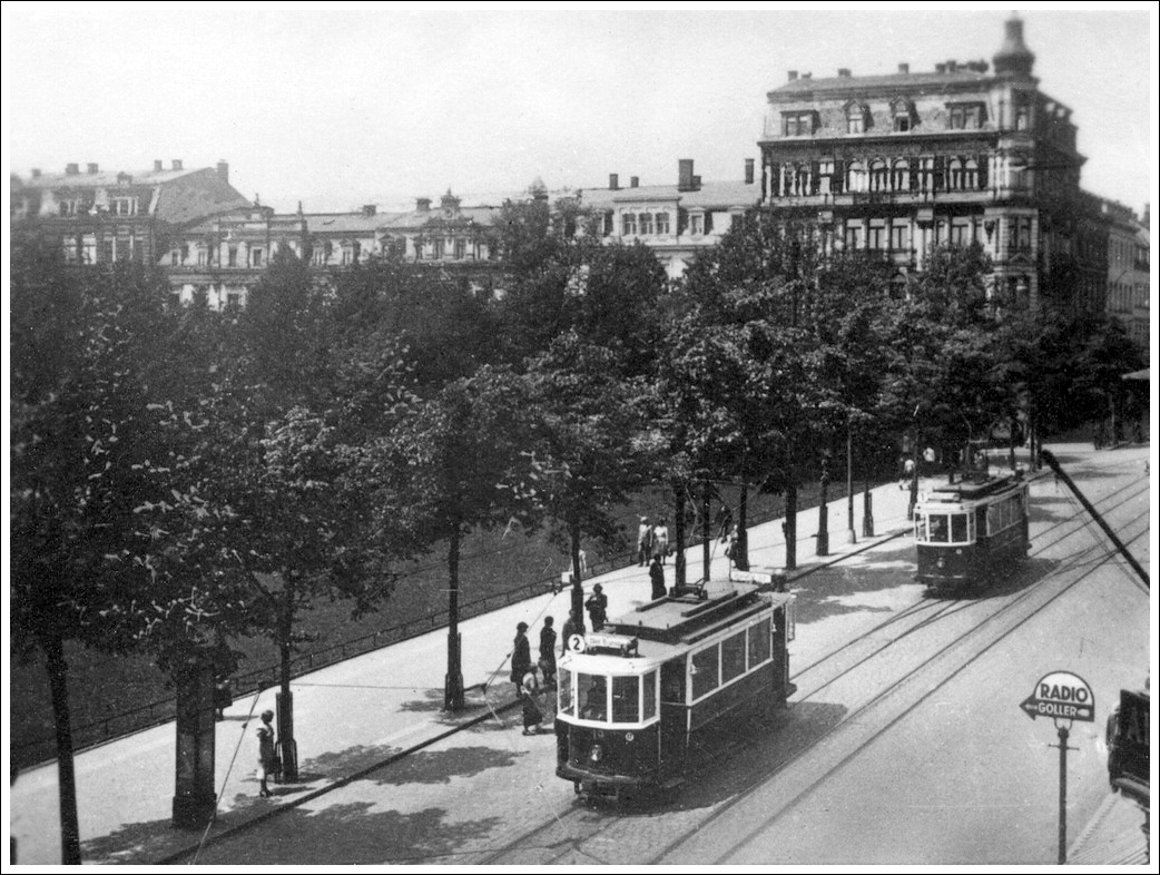 Plauen, Busch/UEG 2-axle motor car Nr 19; Plauen — Old photos • Alte Fotos