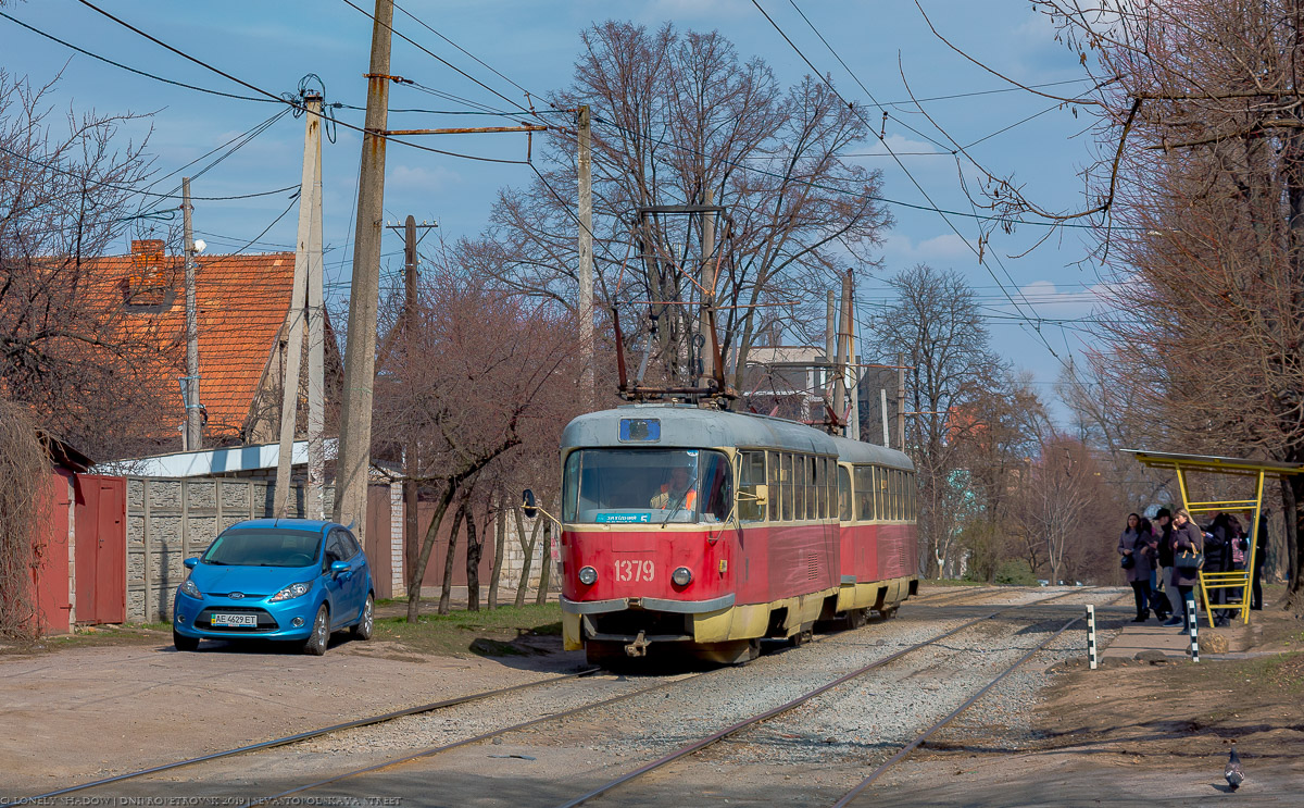 Днепр, Tatra T3R.P № 1379