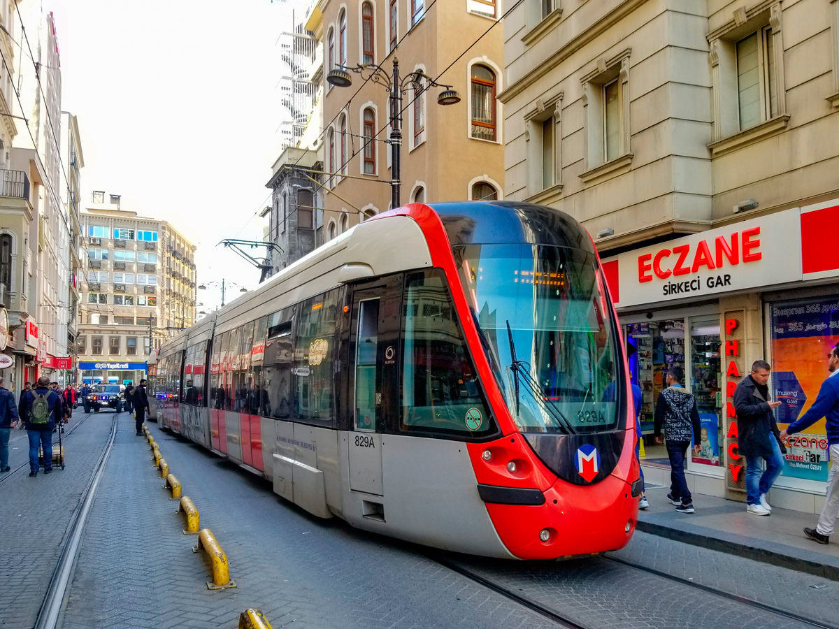 Истанбул, Alstom Citadis 304 № 829