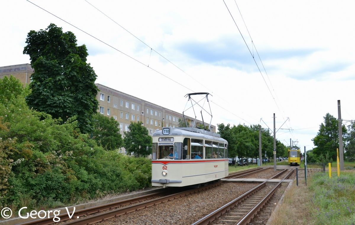 Cottbus, Gotha T2-64 № 62; Cottbus — Anniversary: 110 years of Cottbus tramway (15.06.2013)