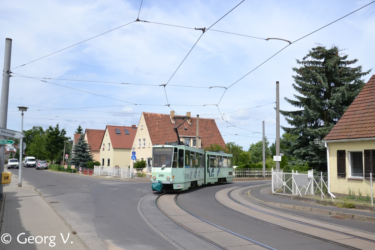 Франкфурт-на-Одере, Tatra KT4DM № 209