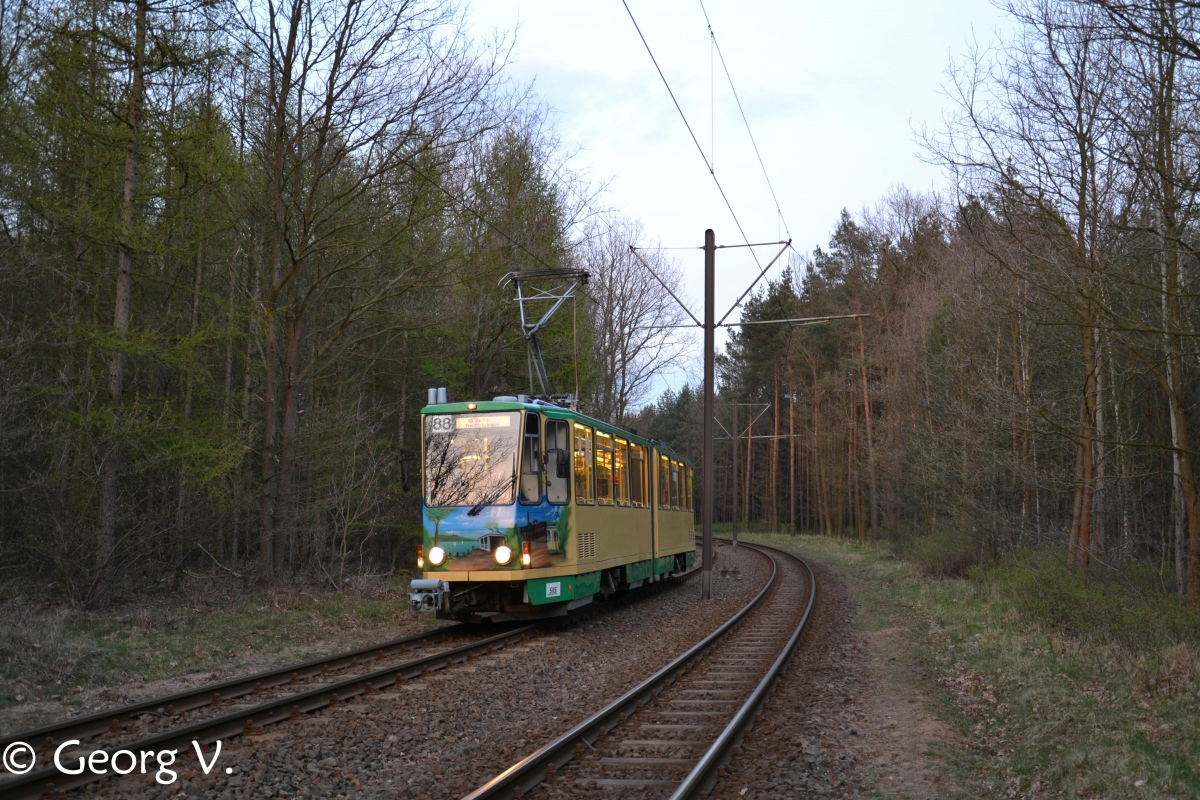 Шёнайхе - Рюдерсдорф, Tatra KT4DM № 22