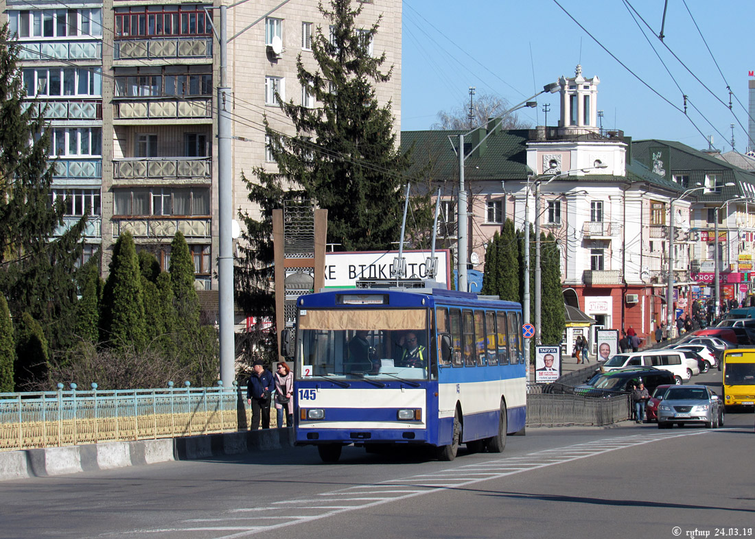 Rivne, Škoda 14Tr05 № 145