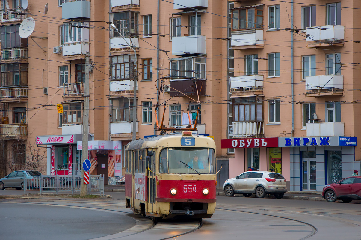 Kharkiv, Tatra T3SU č. 654